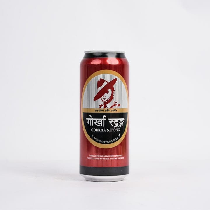 Gorkha Strong Beer Can (500 ml)