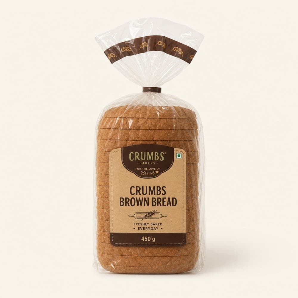 Crumbs Brown Bread (450 g)